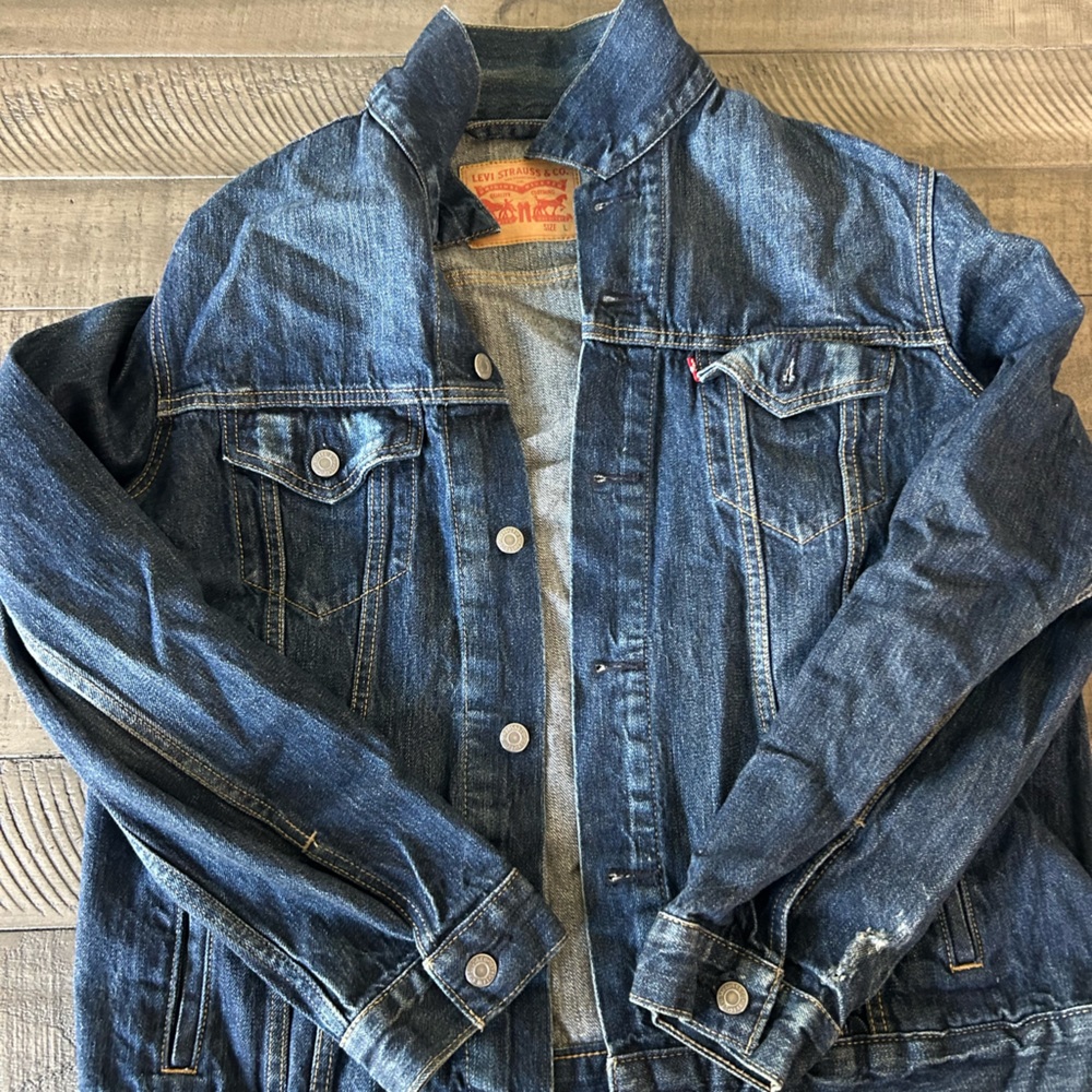 Levis Blue Denim Jacket